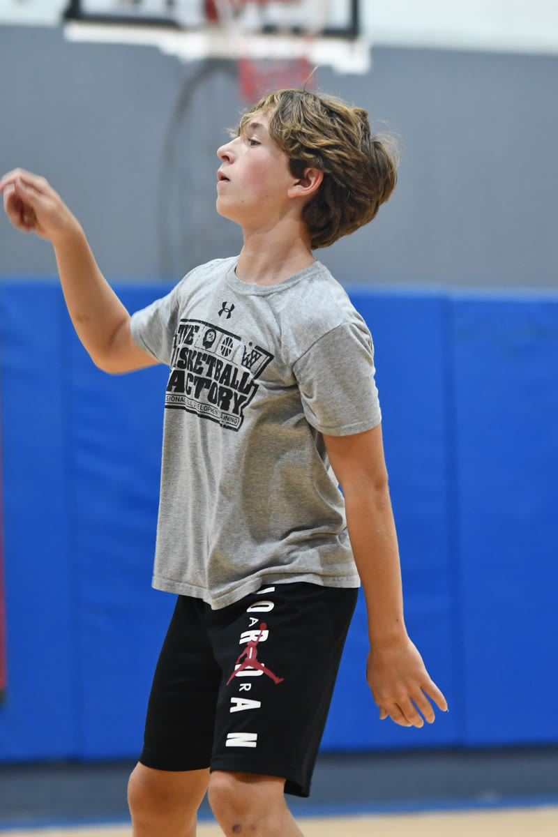 Youth basketball camp team competition Sparta NJ