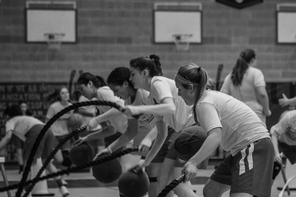 The Basketball Factory Training Staff in Action